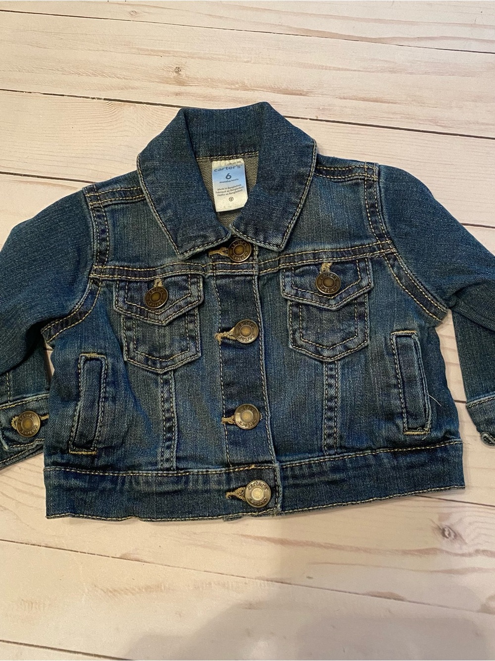 CARTER’S Denim Jacket Unisex Size 6m